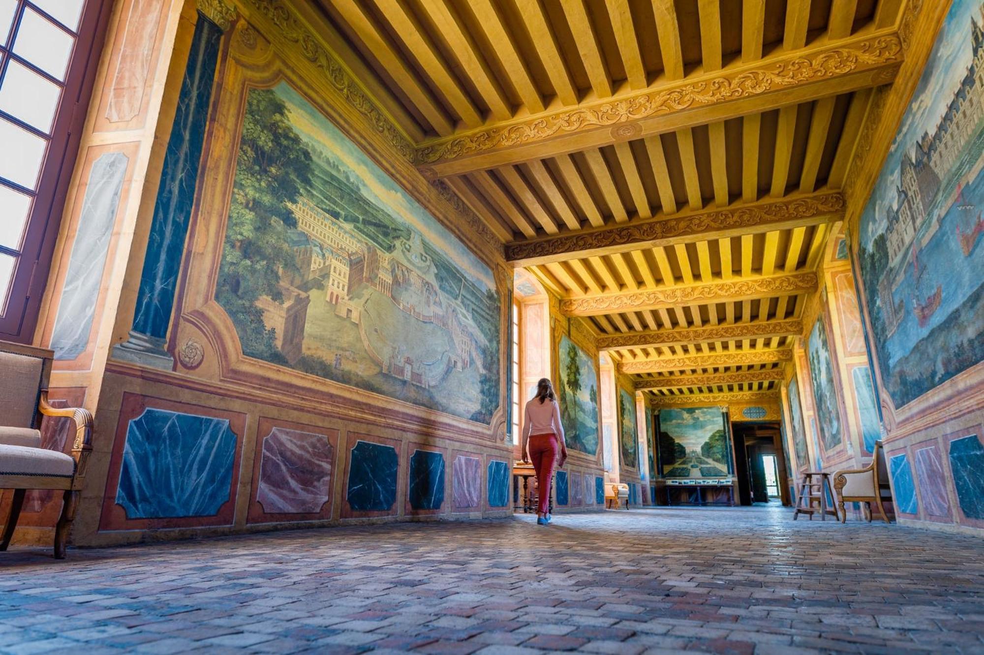Chambres D'Hotes Au Chateau De Gizeux Esterno foto