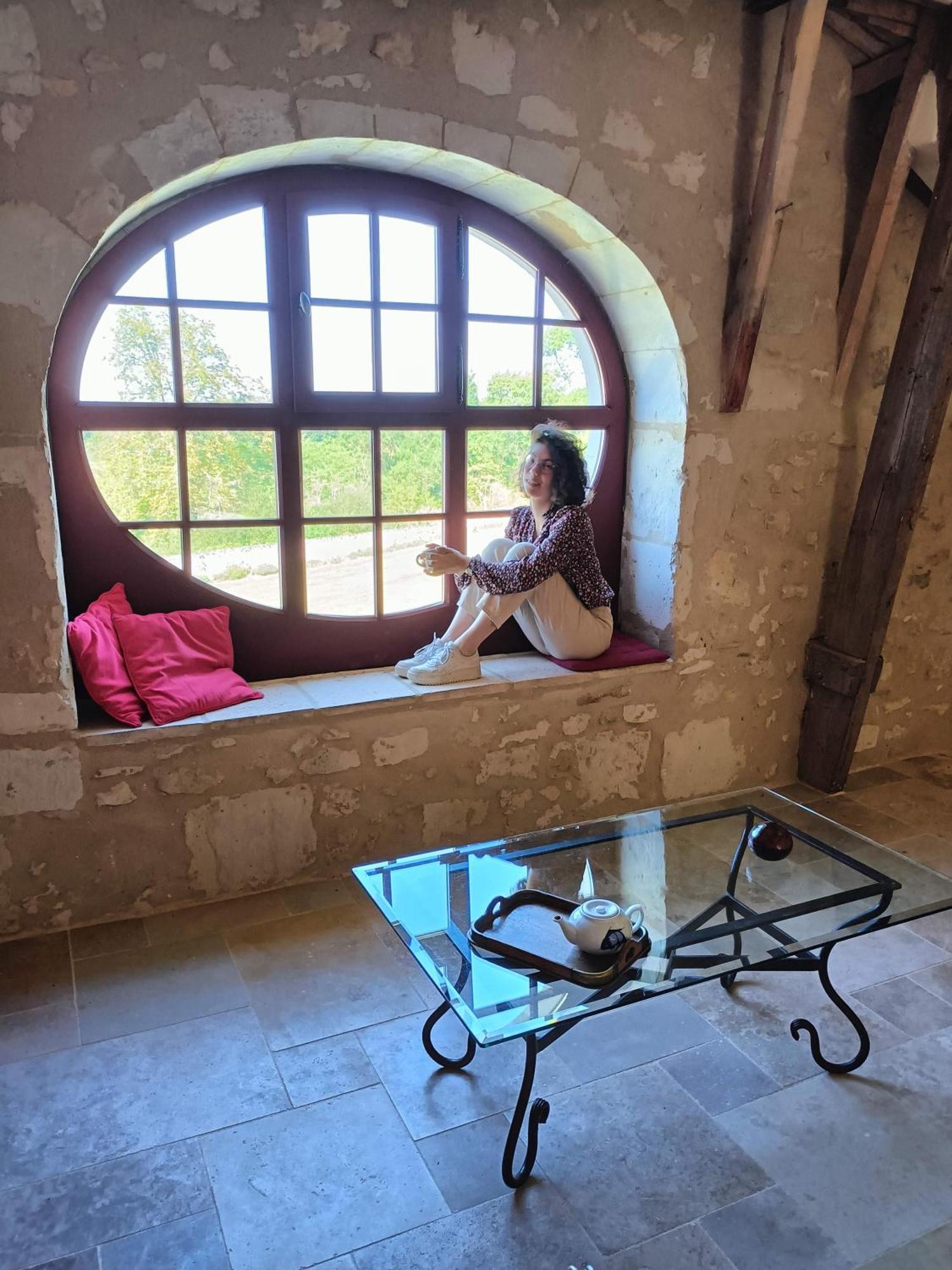 Chambres D'Hotes Au Chateau De Gizeux Esterno foto