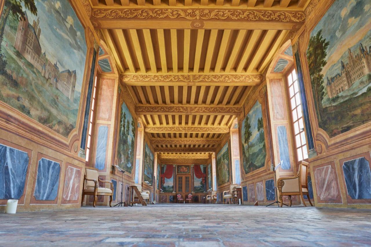 Chambres D'Hotes Au Chateau De Gizeux Esterno foto